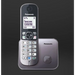 Panasonic KX-TG6811 DECT телефон Caller ID Черен