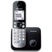 Panasonic KX-TG6811 DECT телефон Caller ID Черен