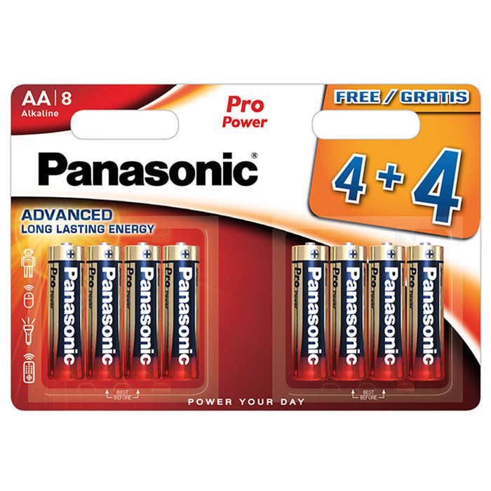БАТЕРИЯ PANASONIC AA LR6PPG/8BW