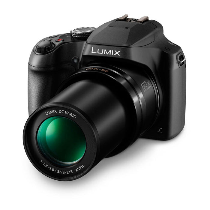 Цифров фотоапарат PANASONIC DC-FZ82DE 18.0 MPx, ОПТИЧНО ПРИБЛИЖЕНИЕ 60.0, ЧЕРЕН
