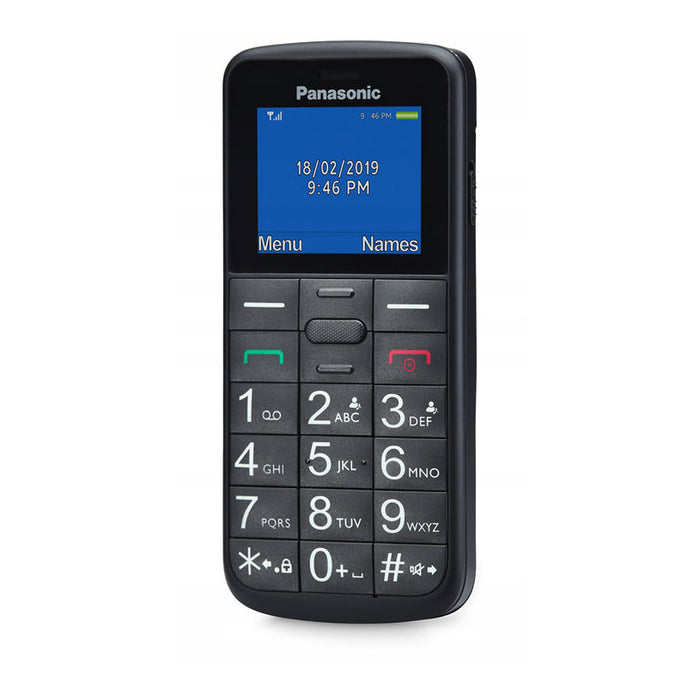 МОБИЛЕН ТЕЛЕФОН PANASONIC KX-TU110 BLACK 1.77 ", ЗАДНА КАМЕРА 0.80 MPx