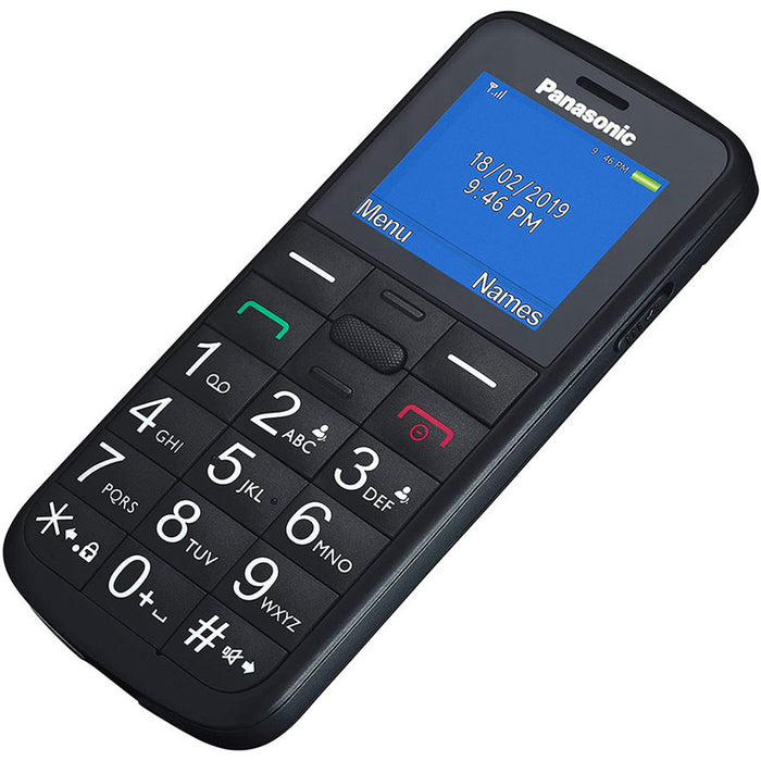 МОБИЛЕН ТЕЛЕФОН PANASONIC KX-TU110 BLACK 1.77 ", ЗАДНА КАМЕРА 0.80 MPx