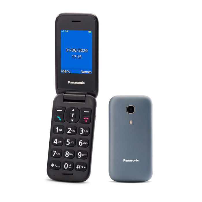 МОБИЛЕН ТЕЛЕФОН GSM PANASONIC KX-TU400 GRAY 2.40 ", ЗАДНА КАМЕРА 0.30 MPx