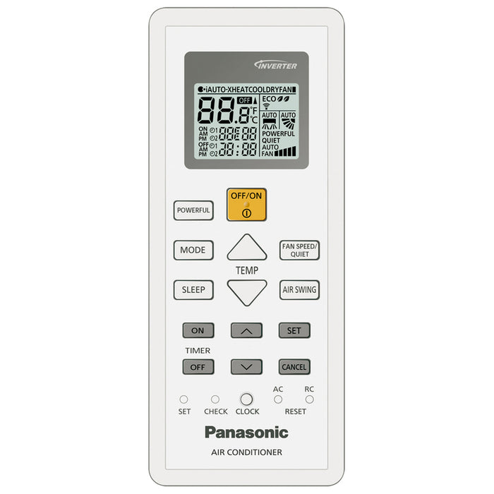 Инверторен климатик PANASONIC CS-UZ25ZKE/CU-UZ25ZKE