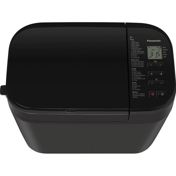 Хлебопекарна PANASONIC SD-R2530KXE 550 W, ЧЕРЕН, БРОЙ ПРОГРАМИ 30