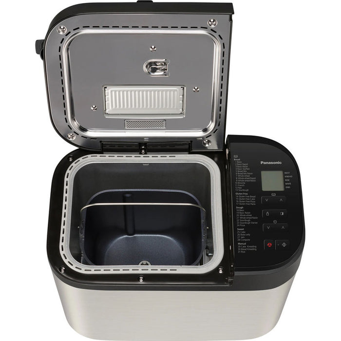 Хлебопекарна PANASONIC SD-YR2550SXE 550 W, СИВ/ЧЕРЕН, БРОЙ ПРОГРАМИ 31