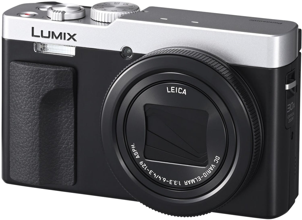 Компактен фотоапарат Panasonic - DC-TZ99, 20.3MPx, сребрист