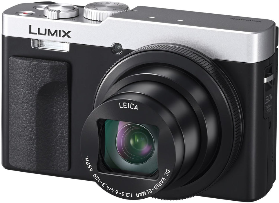 Компактен фотоапарат Panasonic - DC-TZ99, 20.3MPx, сребрист