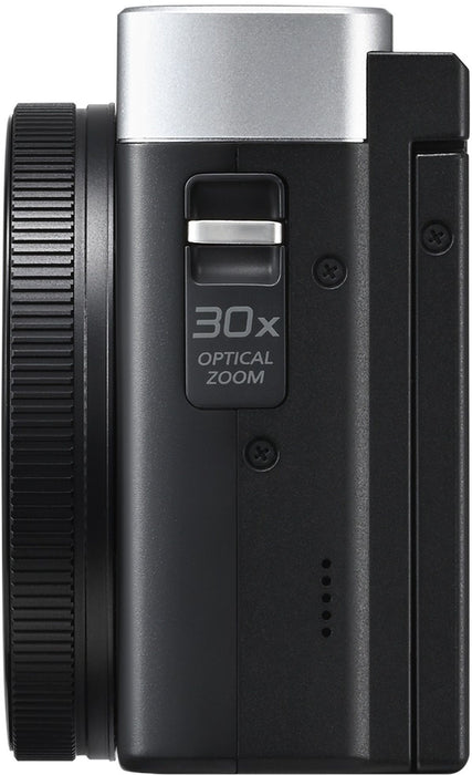 Компактен фотоапарат Panasonic - DC-TZ99, 20.3MPx, сребрист