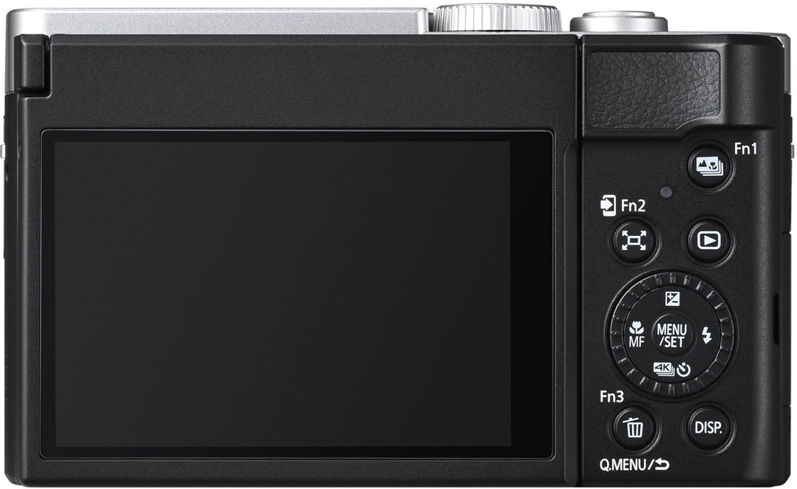 Компактен фотоапарат Panasonic - DC-TZ99, 20.3MPx, сребрист