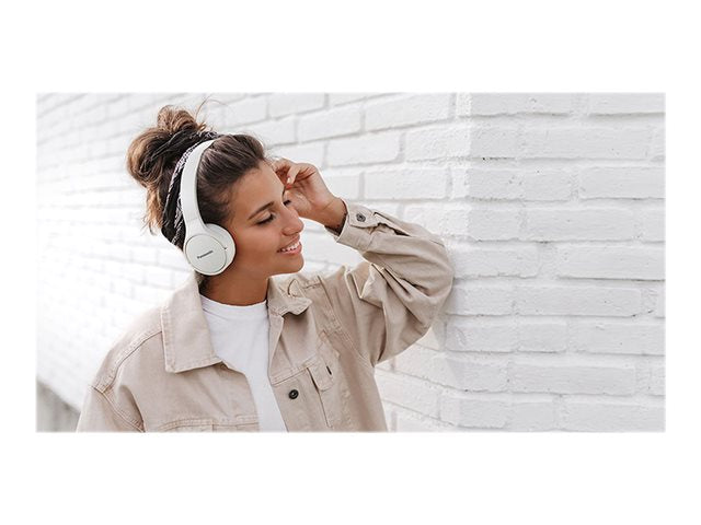 PANASONIC RB-HF420BE-W bluetooth слушалка бяла до 50 часа възпроизвеждане