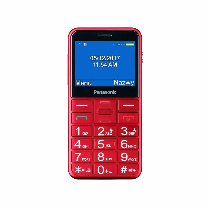Мобилен телефон за по-възрастни хора Panasonic KX-TU155EXRN 2,4"