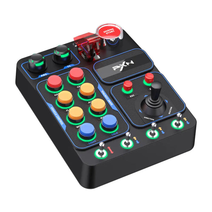 Панел с бутони на контролната кутия PXN CB1 за simracing