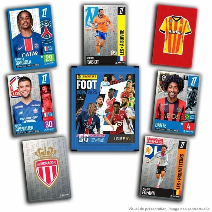 Албум Стикери Panini Fútbol Ligue 1 2024-2025 McDonald's