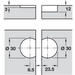 ПАНТА КЛАПВАЩА ВРАТА 2БР. HÄFELE