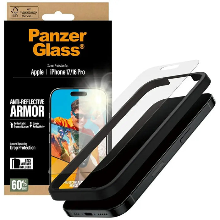 PanzerGlass Armor антирефлексно закалено стъкло EasyAligner