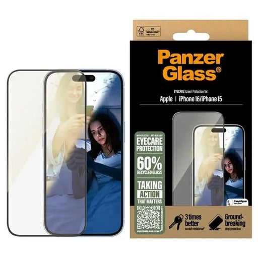 PanzerGlass EyeCare Screen Protector iPhone 16 6.1’’