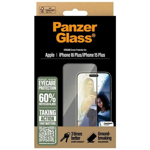 PanzerGlass EyeCare Screen Protector iPhone 16 Plus 6.7’’
