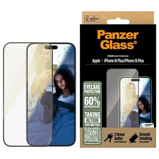 PanzerGlass EyeCare Screen Protector iPhone 16 Plus 6.7’’