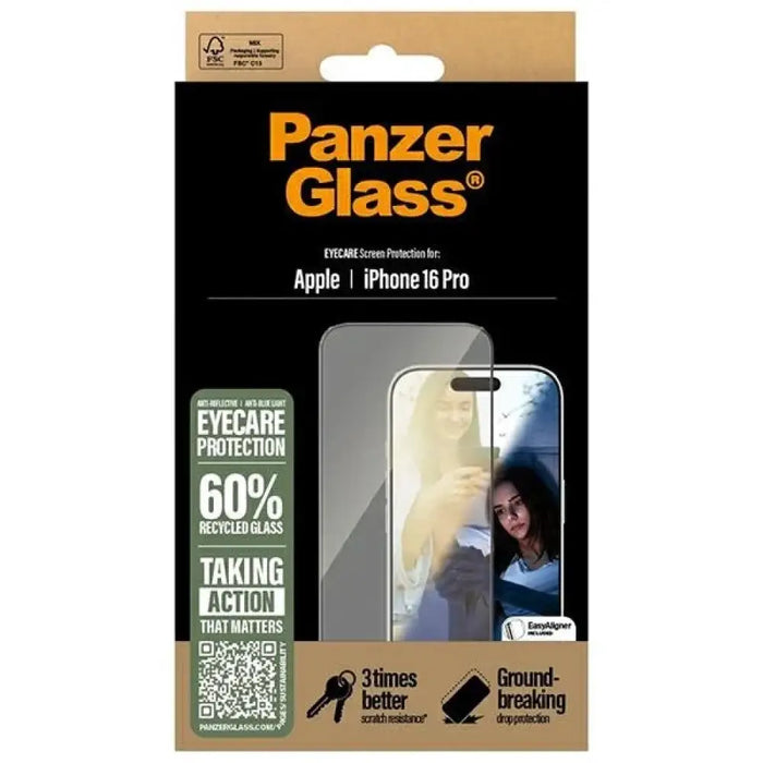 PanzerGlass EyeCare Screen Protector iPhone 16 Pro 6.3’’