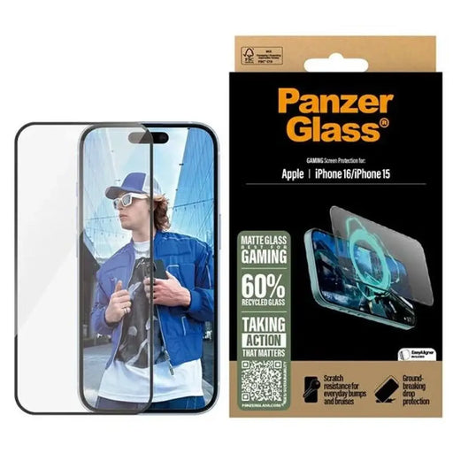 PanzerGlass Gaming Screen Protector iPhone 16 6.1’’