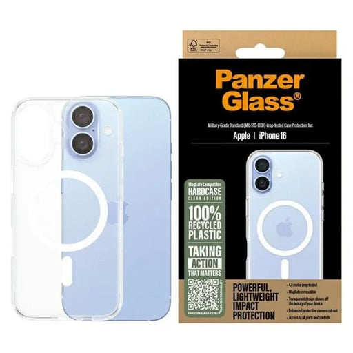 PanzerGlass HardCase iPhone 16 6.1’’ бял MagSafe 1291