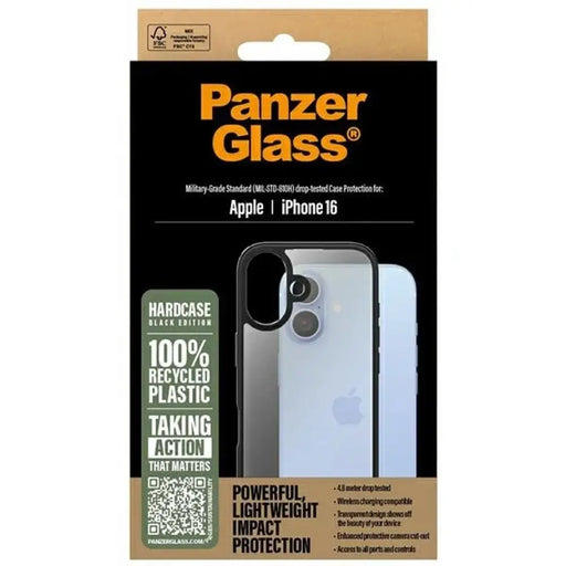 PanzerGlass HardCase iPhone 16 6.1’’ черен/черен 1295