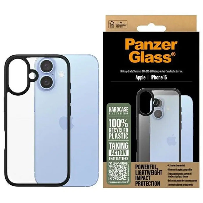 PanzerGlass HardCase iPhone 16 6.1’’ черен/черен 1295