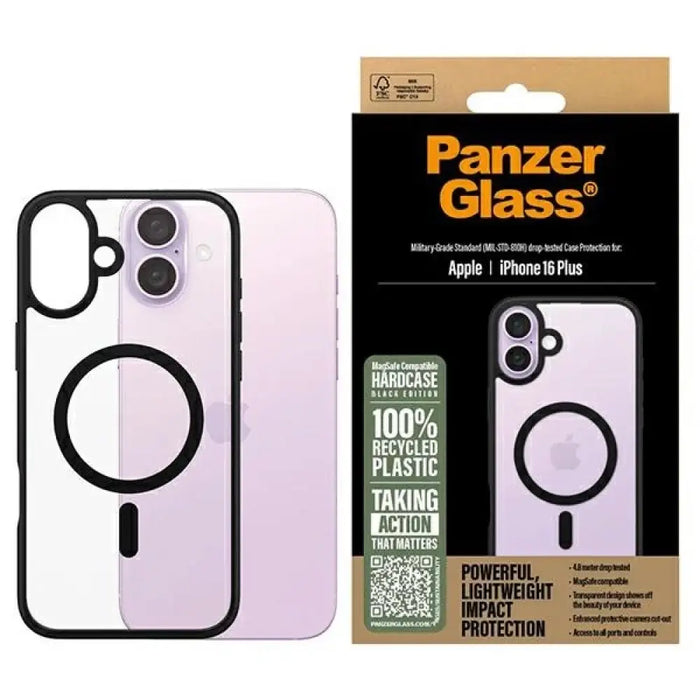 PanzerGlass HardCase iPhone 16 Plus 6.7’’ черен/черен