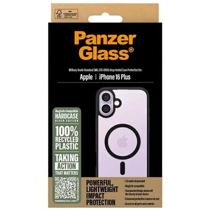 PanzerGlass HardCase iPhone 16 Plus 6.7’’ черен/черен