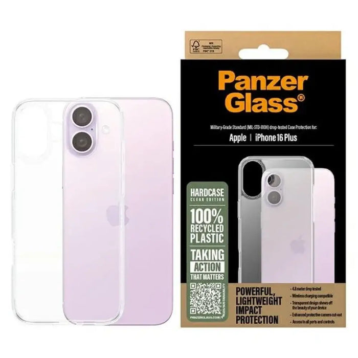 PanzerGlass HardCase iPhone 16 Plus 6.7’’ Clear/Transparent