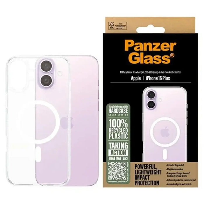 PanzerGlass HardCase iPhone 16 Plus 6.7’’ бял MagSafe 1293