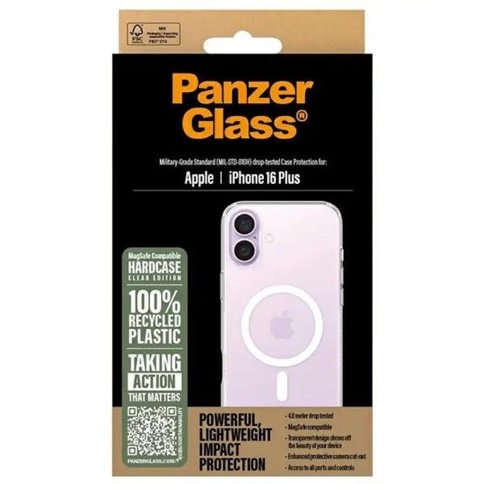 PanzerGlass HardCase iPhone 16 Plus 6.7’’ бял MagSafe 1293