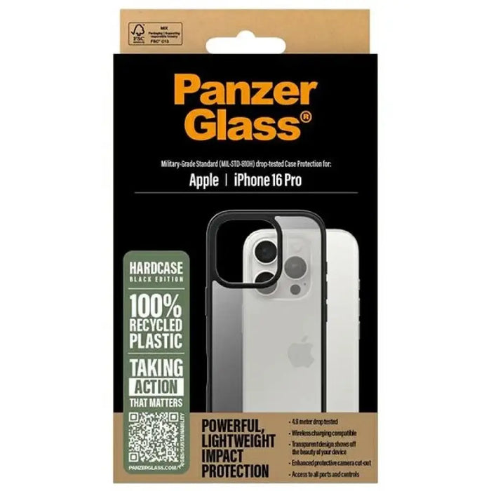 PanzerGlass HardCase iPhone 16 Pro 6.3’’ черен/черен 1296