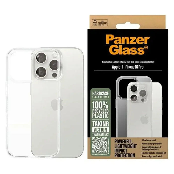 PanzerGlass HardCase iPhone 16 Pro 6.3’’ Clear/Transparent