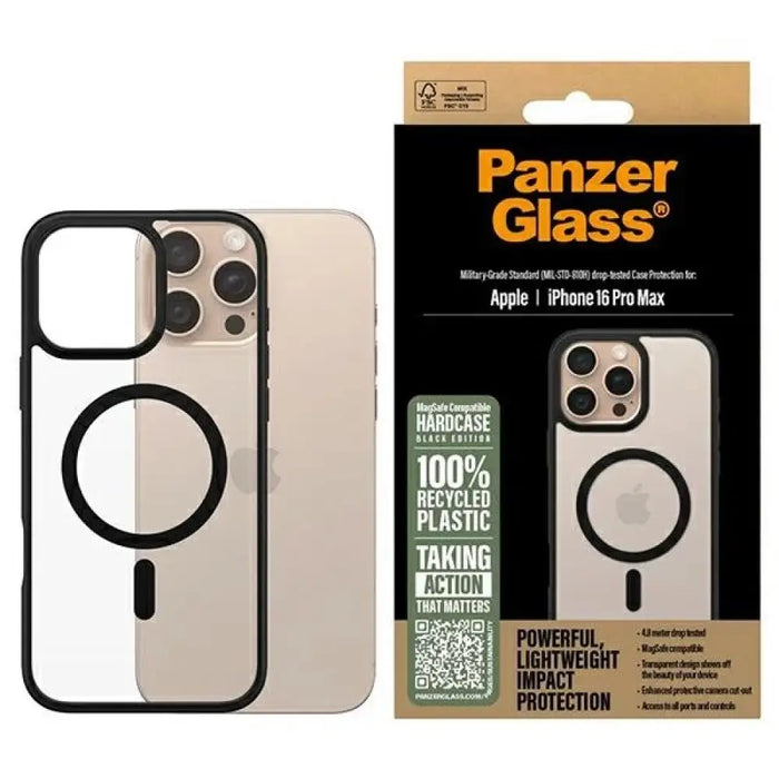 PanzerGlass HardCase iPhone 16 Pro Max 6.9’’ черен/черен