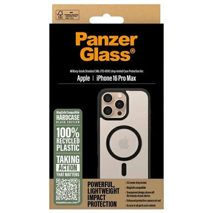 PanzerGlass HardCase iPhone 16 Pro Max 6.9’’ черен/черен