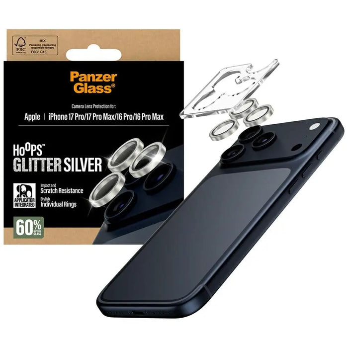 PanzerGlass Hoops Glitter закалено стъклено протекторно