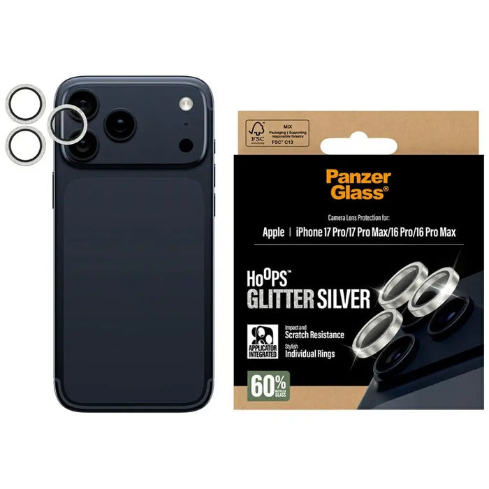PanzerGlass Hoops Glitter закалено стъклено протекторно