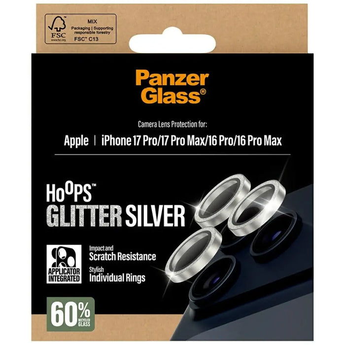 PanzerGlass Hoops Glitter закалено стъклено протекторно