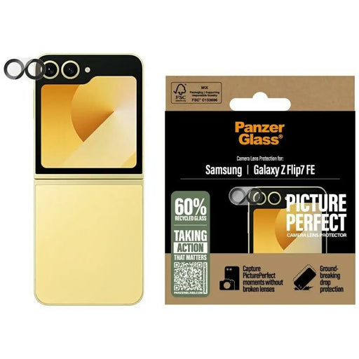PanzerGlass PicturePerfect Tempered Glass Lens за Samsung