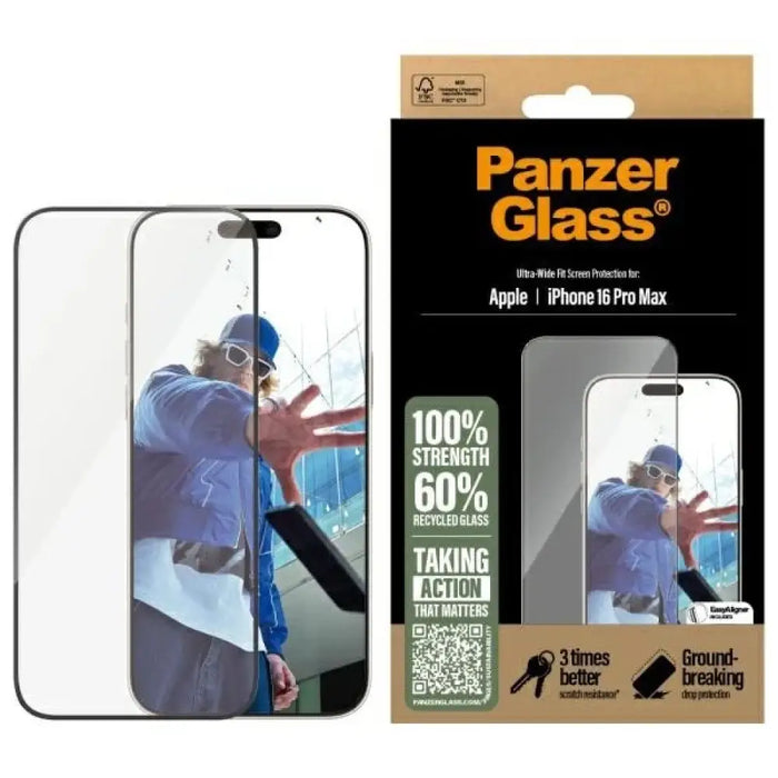 PanzerGlass Screen Protector iPhone 16 Pro Max 6.9’’