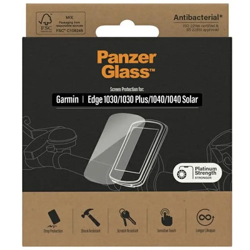 PanzerGlass Ultra-Wide Fit Antibacterial Tempered Glass