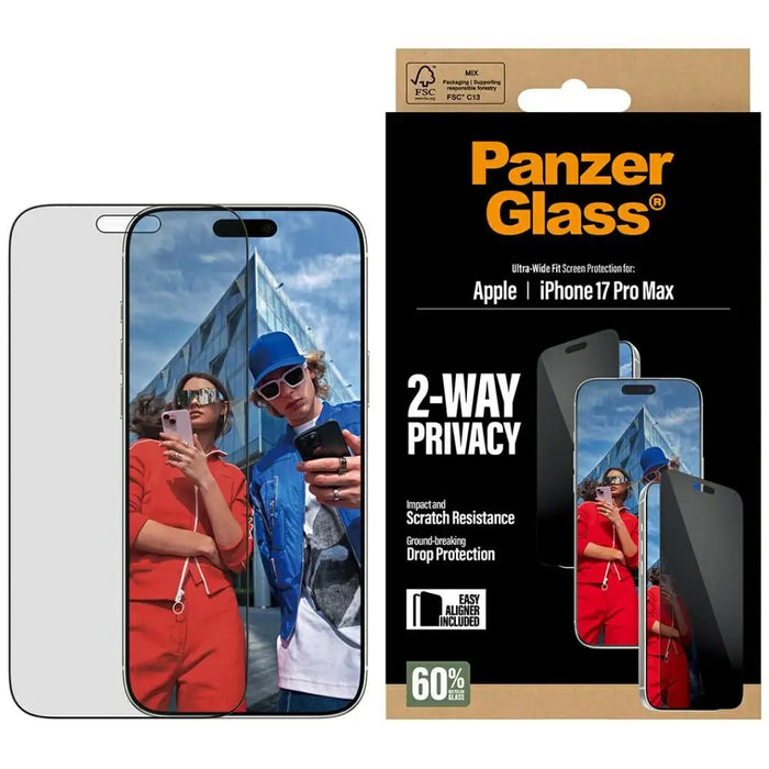 PanzerGlass Ultra-Wide Fit EasyAligner Privacy Glass
