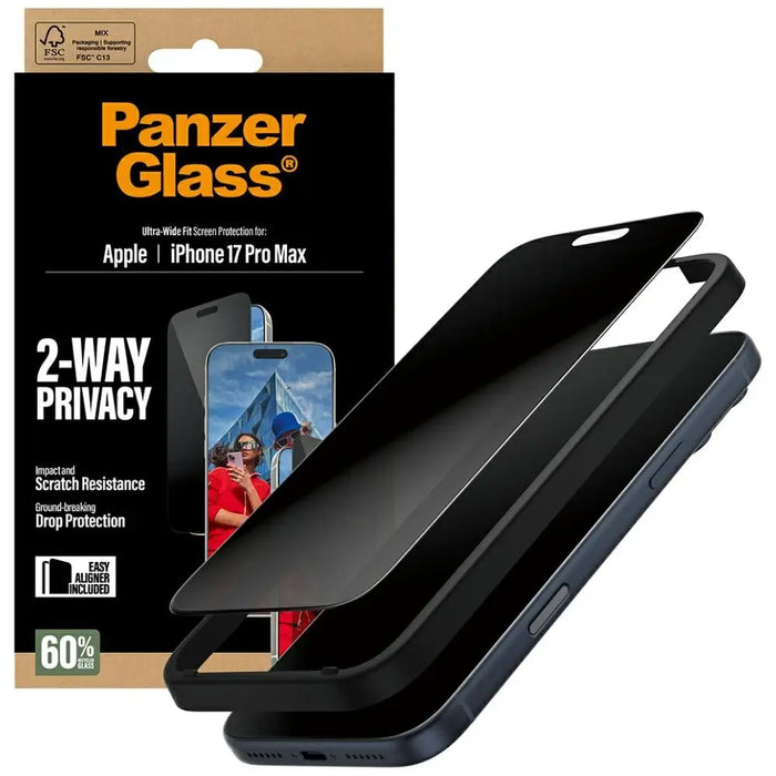 PanzerGlass Ultra-Wide Fit EasyAligner Privacy Glass
