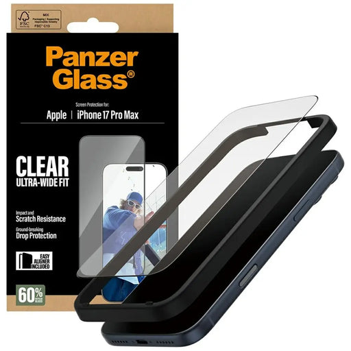PanzerGlass Ultra-Wide Fit EasyAligner Tempered Glass