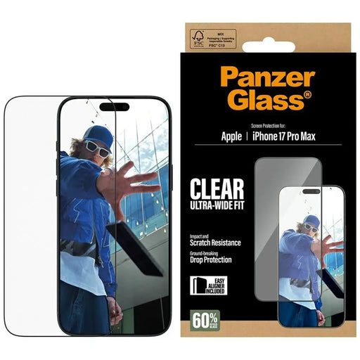 PanzerGlass Ultra-Wide Fit EasyAligner Tempered Glass