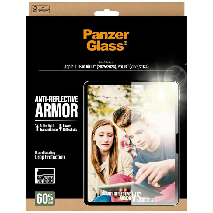 PanzerGlass Ultra-Wide Fit Reflective Armor Tempered Glass