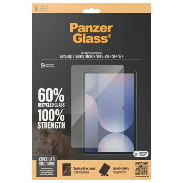 PanzerGlass Ultra-Wide Fit Tempered Glass за Samsung Galaxy