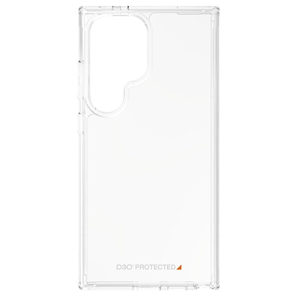 PanzerGlass HardCase с D3O® био и военен сертификат за Samsung Galaxy S24 Ultra - прозрачен